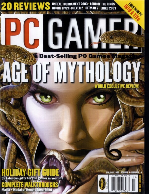 PC Gamer   105 (2002 Holiday) cover